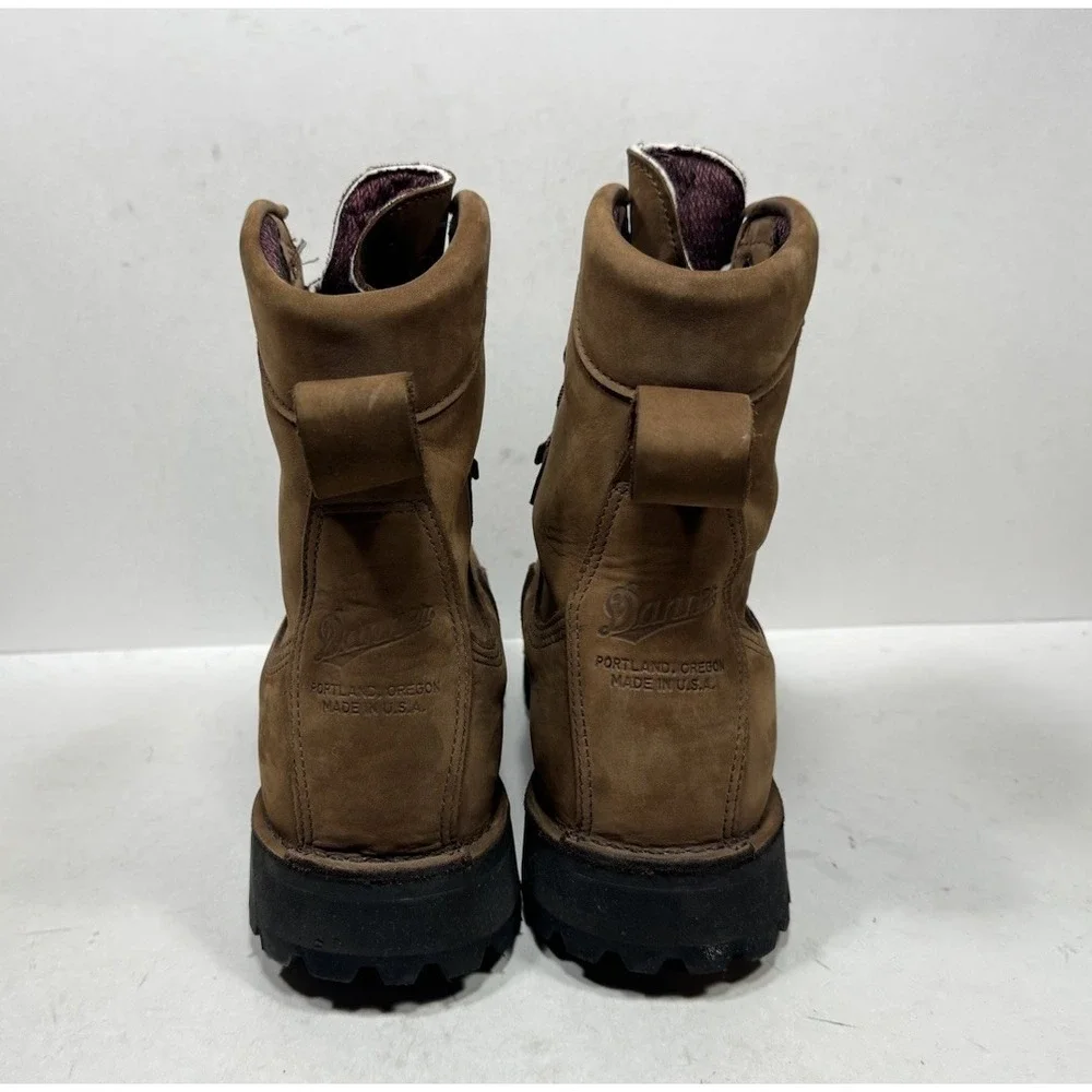 Danner Hawk Nubuck Leather Men's 11 D Hiking Brown Boots 200G GTX 45700 Bob Sole